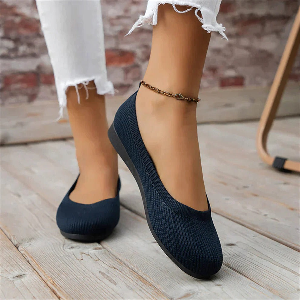 Scarpe ortopediche slip-on in materiale traspirante per comfort quotidiano - Modello pratico e versatile-VISOTKI