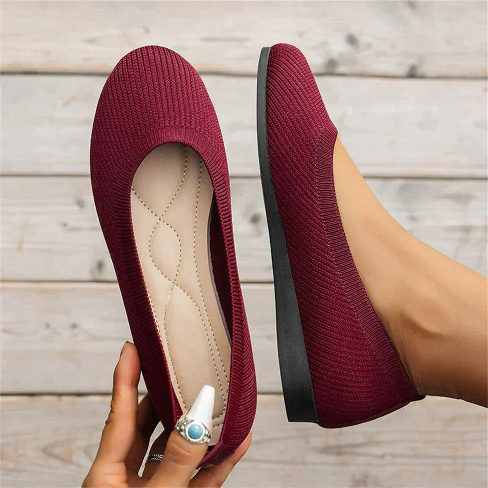Scarpe ortopediche slip-on in materiale traspirante per comfort quotidiano - Modello pratico e versatile-VISOTKI