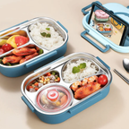 Scatola pranzo termica in acciaio inox con chiusura ermetica per pasti in movimento-VISOTKI