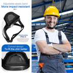 Schermo Faciale Antifog in Plastica Trasparente per Protezione Viso durante Attività Professionali e Ricreative-VISOTKI