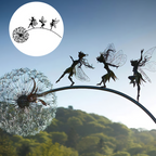 Sculture da Giardino in Acciaio - Design delle Fate per Decorazione Esterni-VISOTKI