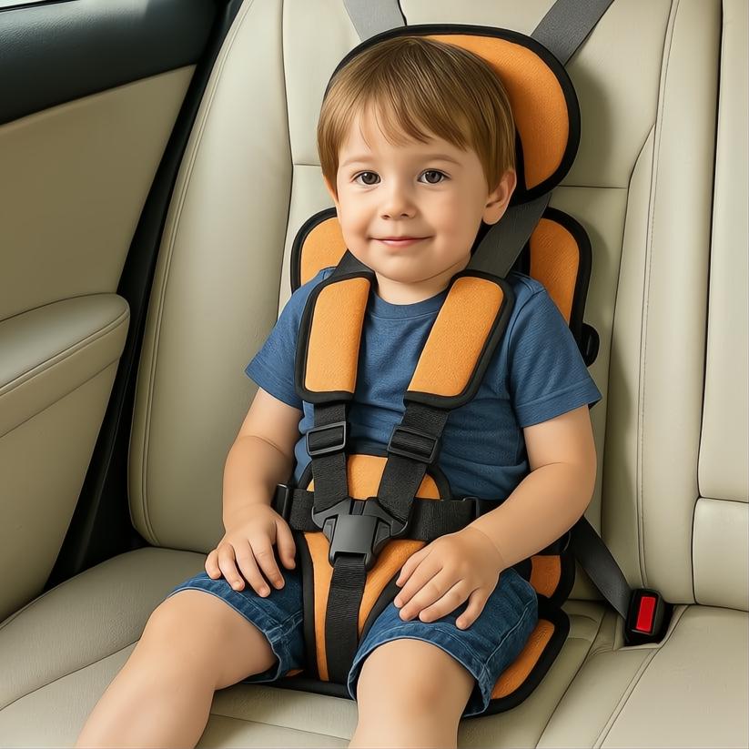Seggiolino da Viaggio Compatto per Bambini in Tessuto Leggero - Design Ergonomico per Trasporti Facili e Sicuri-VISOTKI