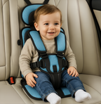 Seggiolino da Viaggio Compatto per Bambini in Tessuto Leggero - Design Ergonomico per Trasporti Facili e Sicuri-VISOTKI