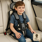 Seggiolino da Viaggio Compatto per Bambini in Tessuto Leggero - Design Ergonomico per Trasporti Facili e Sicuri-VISOTKI