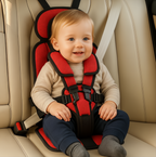 Seggiolino da Viaggio Compatto per Bambini in Tessuto Leggero - Design Ergonomico per Trasporti Facili e Sicuri-VISOTKI