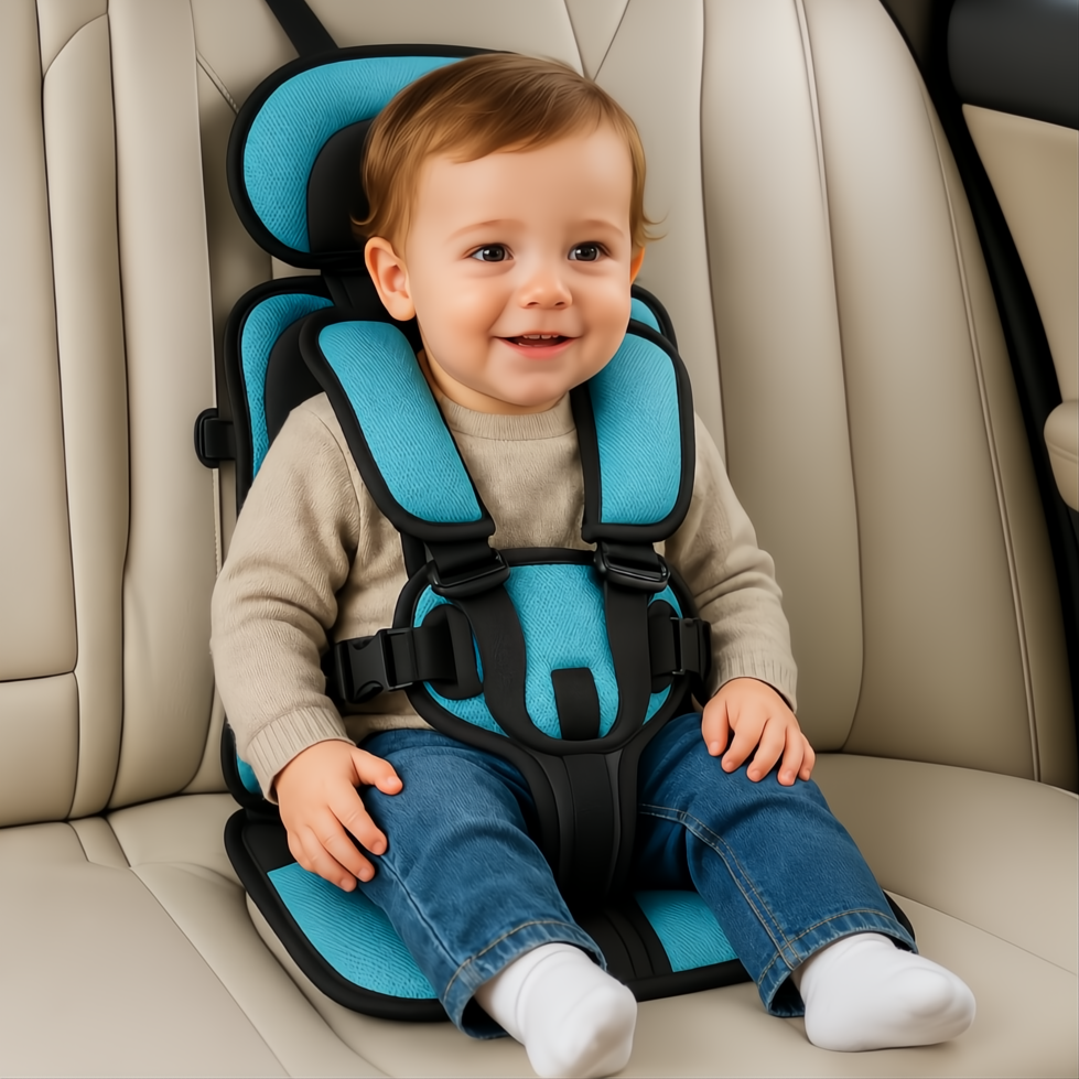 Seggiolino da Viaggio Compatto per Bambini in Tessuto Leggero - Design Ergonomico per Trasporti Facili e Sicuri-VISOTKI