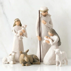 Set Presepe 20 Pezzi in Legno - Decorazioni Natalizie Tradizionali per Presepi-VISOTKI