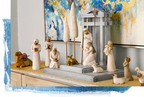 Set Presepe 20 Pezzi in Legno - Decorazioni Natalizie Tradizionali per Presepi-VISOTKI