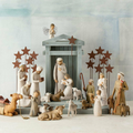 Set Presepe 20 Pezzi in Legno - Decorazioni Natalizie Tradizionali per Presepi-VISOTKI