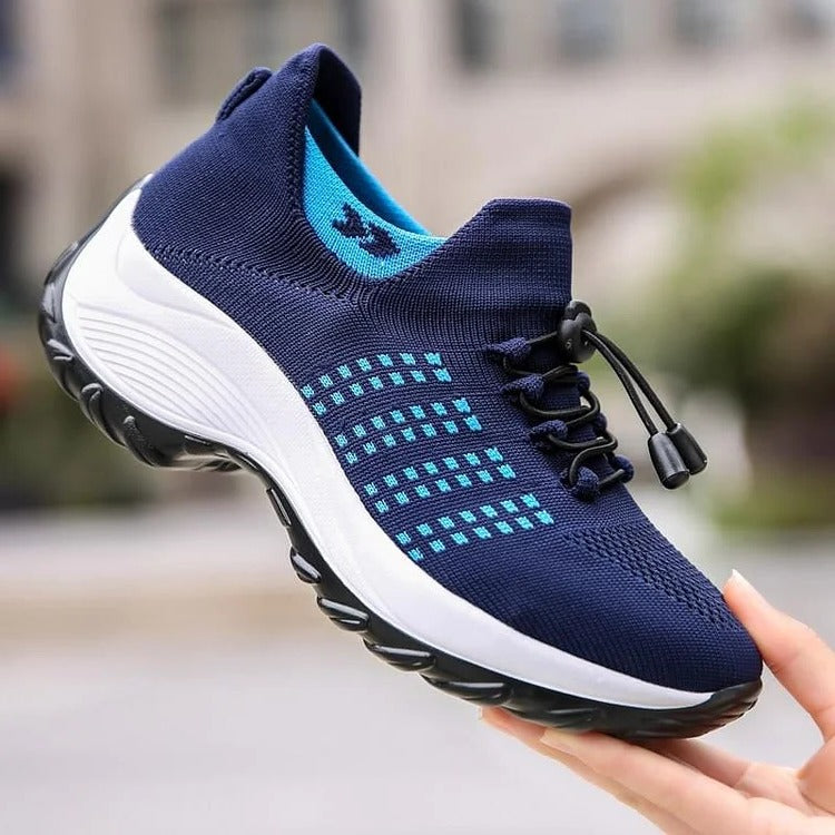Sneakers Ortopediche in Tessuto Traspirante per Comfort Quotidiano - Calzature per Uomo e Donna-VISOTKI