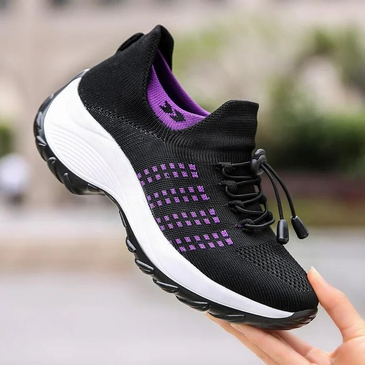 Sneakers Ortopediche in Tessuto Traspirante per Comfort Quotidiano - Calzature per Uomo e Donna-VISOTKI