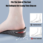 Sollevatori per Scarpe in Schiuma - Aumento di Altezza per Comfort e Stile - Soletta per Uso Quotidiano-VISOTKI
