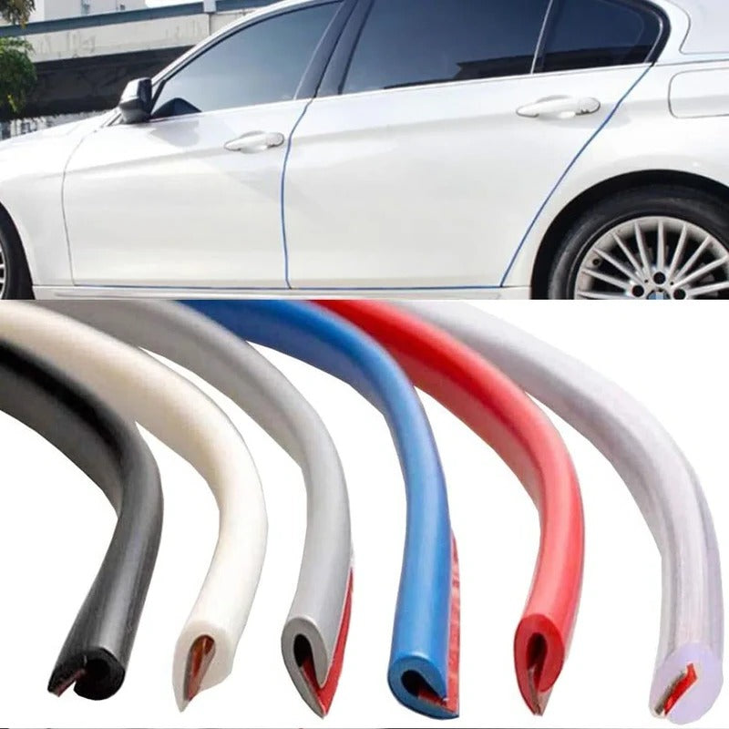 Striscia Protettiva Bordo Porta Auto in Silicone - Design Sottile per Protezione e Decorazione Interna-VISOTKI
