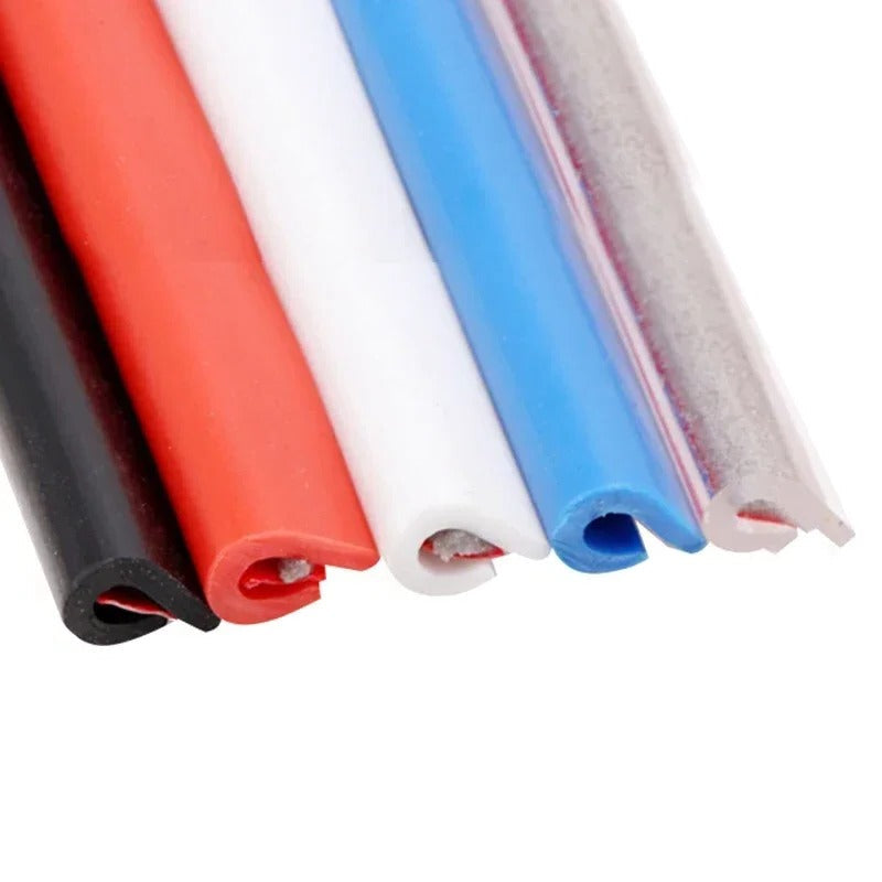 Striscia Protettiva per Graffi Bordo Porte Auto in Silicone Trasparente per Protezione e Design Elegante-VISOTKI