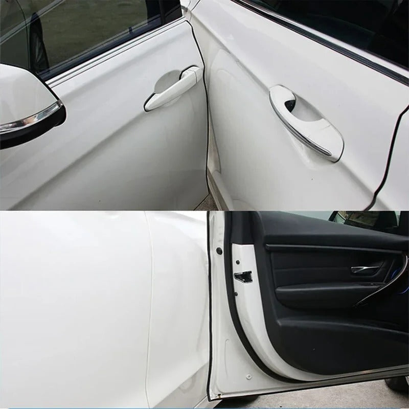 Striscia Protettiva per Graffi Bordo Porte Auto in Silicone Trasparente per Protezione e Design Elegante-VISOTKI