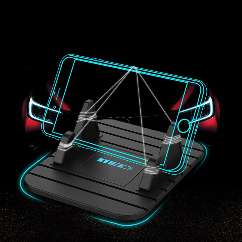 Supporto Antiscivolo per Telefono in Silicone per Auto - Design Pratico e Funzionale per Smartphone e Navigazione-VISOTKI