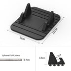 Supporto Antiscivolo per Telefono in Silicone per Auto - Design Pratico e Funzionale per Smartphone e Navigazione-VISOTKI
