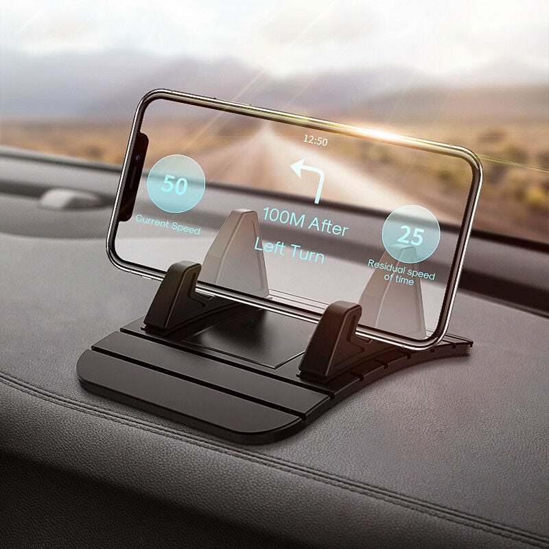Supporto Antiscivolo per Telefono in Silicone per Auto - Design Pratico e Funzionale per Smartphone e Navigazione-VISOTKI