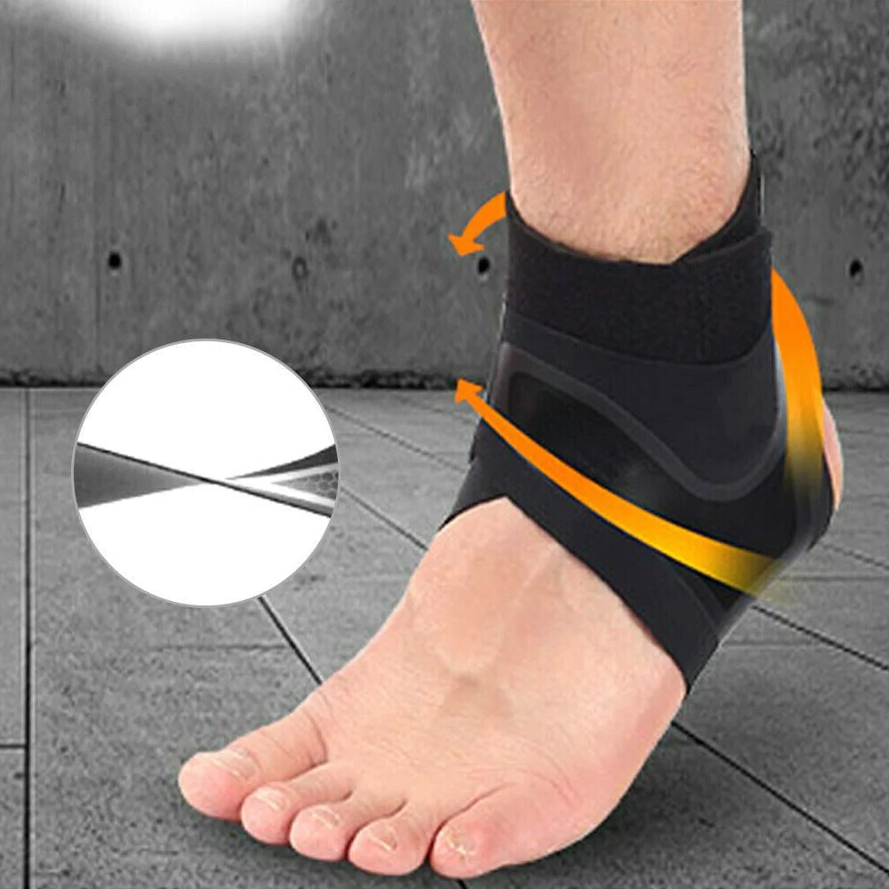 Supporto Caviglia con Compressione Plantare in Neoprene per Stabilità e Comfort durante Attività Sportive-VISOTKI