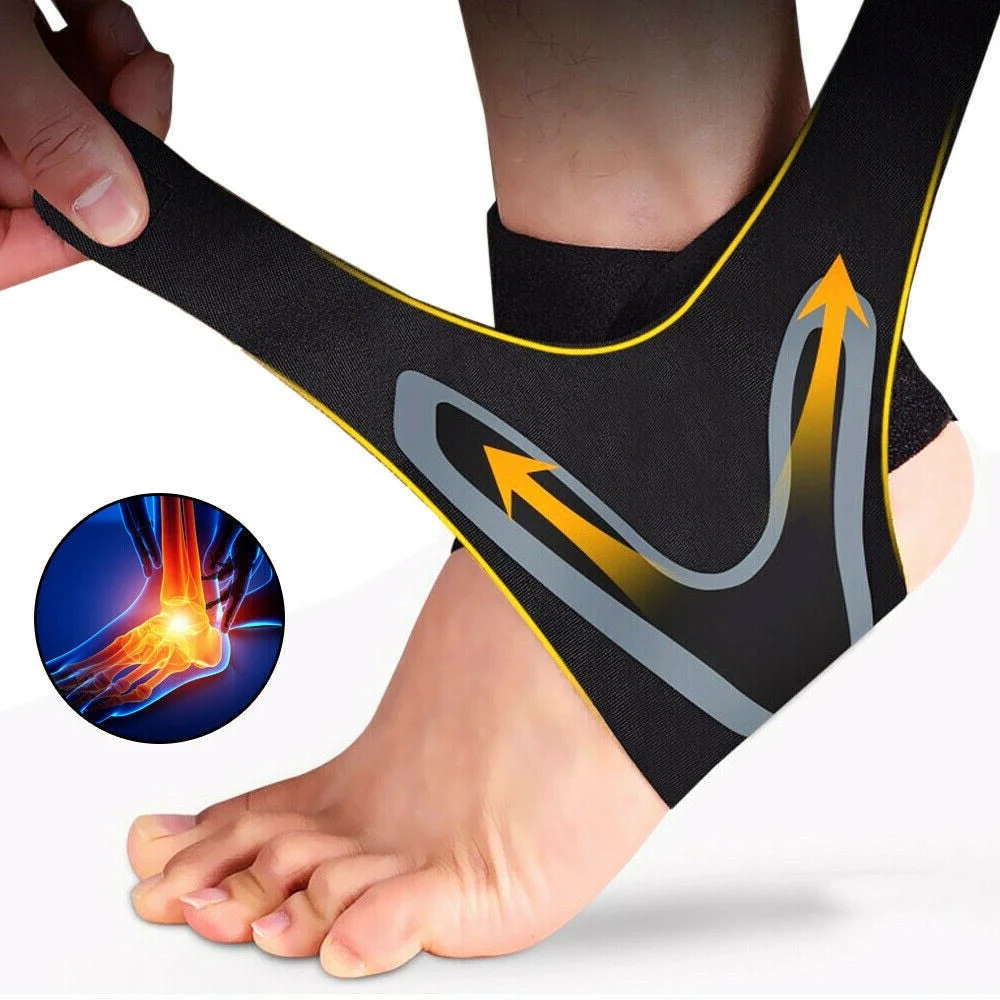 Supporto Caviglia con Compressione Plantare in Neoprene per Stabilità e Comfort durante Attività Sportive-VISOTKI