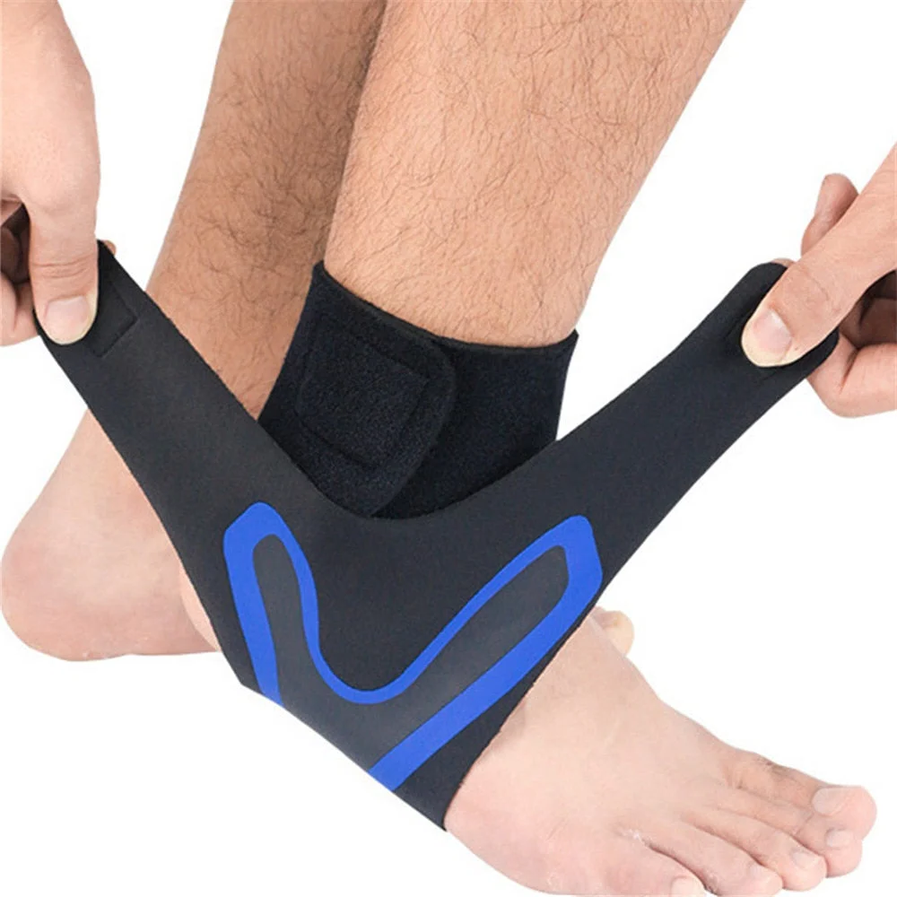 Supporto Caviglia con Compressione Plantare in Neoprene per Stabilità e Comfort durante Attività Sportive-VISOTKI