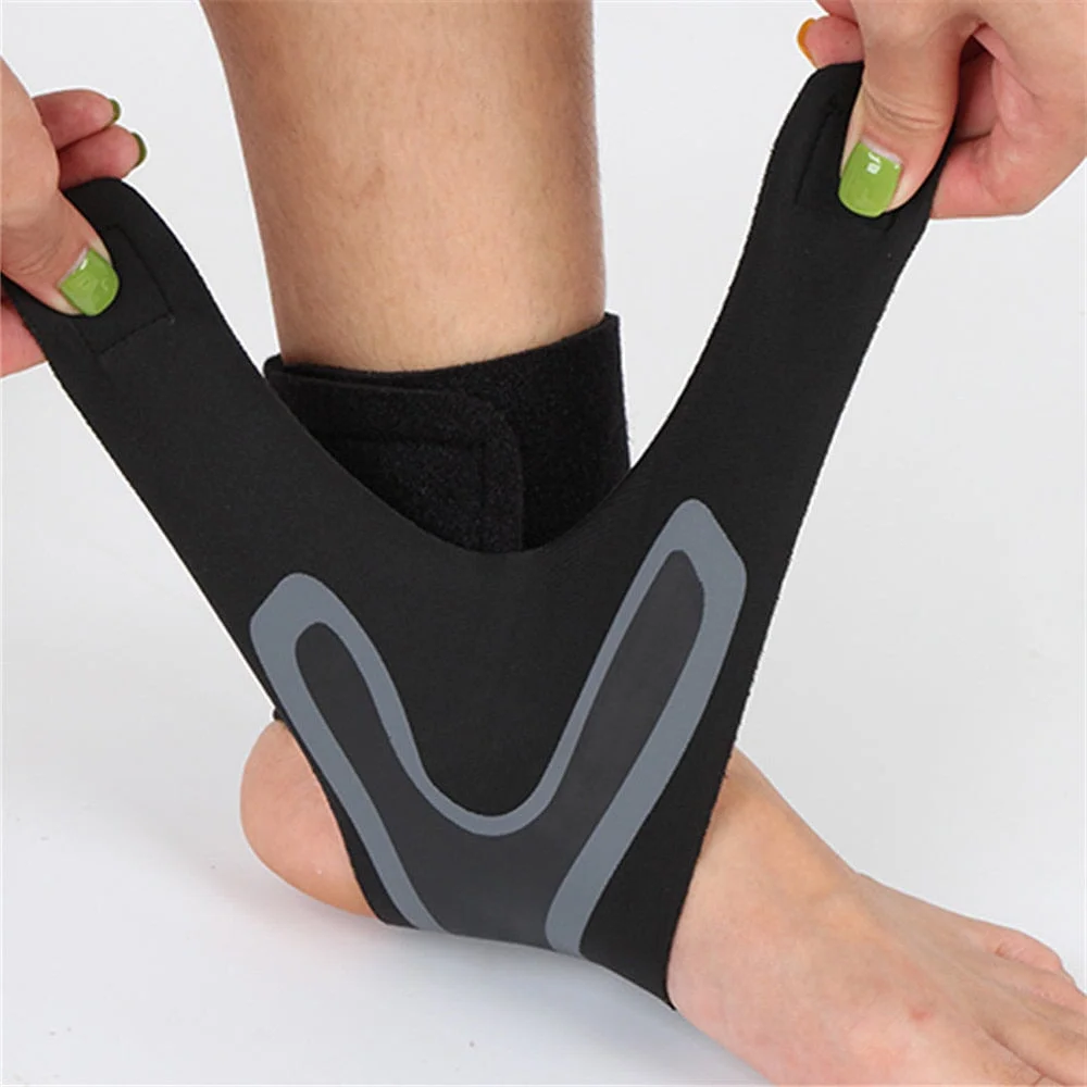 Supporto Caviglia con Compressione Plantare in Neoprene per Stabilità e Comfort durante Attività Sportive-VISOTKI