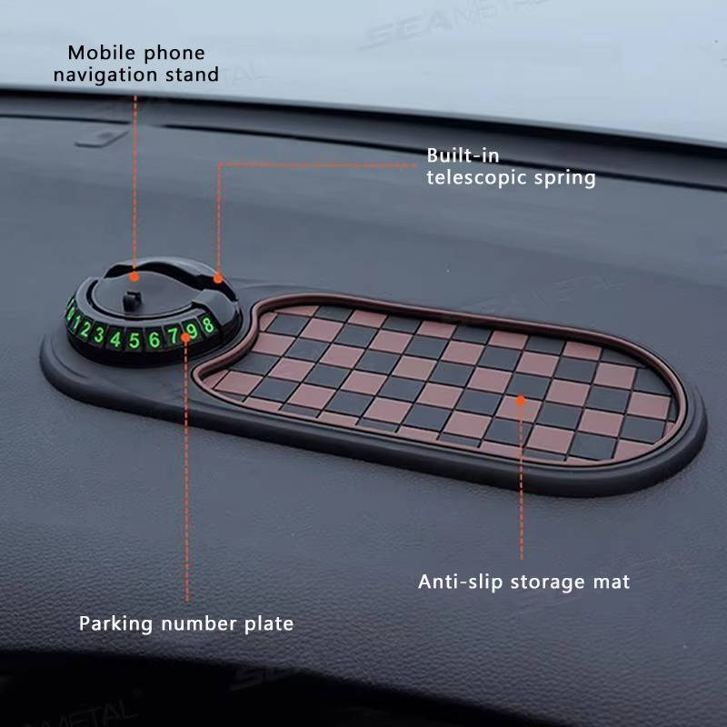 Supporto Universale per Telefono da Auto con Braccio Regolabile - Design Compatto per Uso in Auto-VISOTKI
