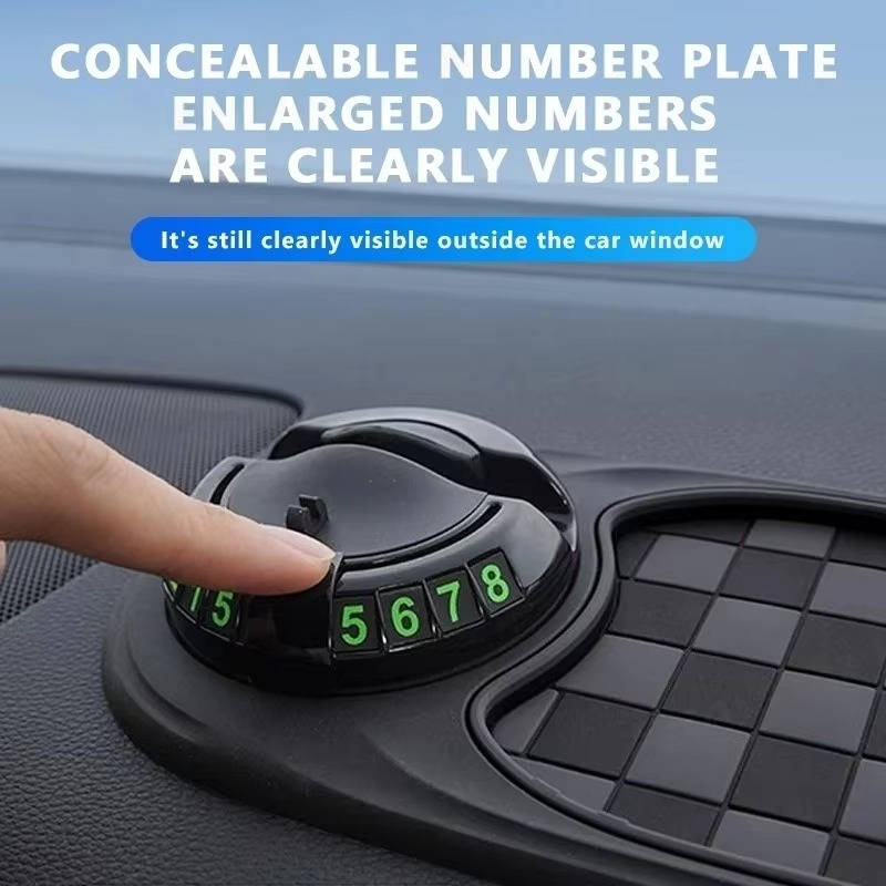 Supporto Universale per Telefono da Auto in Plastica Regolabile per Cruscotto e Ventola - Compatibile con Smartphone di Diverse Dimensioni-VISOTKI