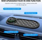 Supporto Universale per Telefono da Auto in Plastica Regolabile per Cruscotto e Ventola - Compatibile con Smartphone di Diverse Dimensioni-VISOTKI