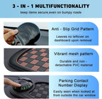 Supporto Universale per Telefono da Auto in Plastica Regolabile per Cruscotto e Ventola - Compatibile con Smartphone di Diverse Dimensioni-VISOTKI