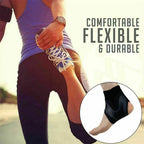 Supporto per Caviglia in Materiale Traspirante con Fascia Compressione per Attività Sportive e Quotidiane-VISOTKI