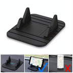 Supporto per telefono antiscivolo in silicone per auto - Design pratico e funzionale per una guida sicura e comoda.-VISOTKI
