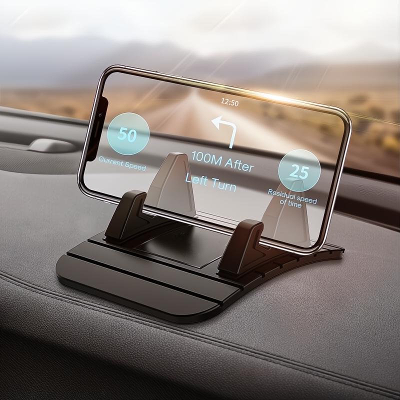 Supporto per telefono antiscivolo in silicone per auto - Design pratico e funzionale per una guida sicura e comoda.-VISOTKI