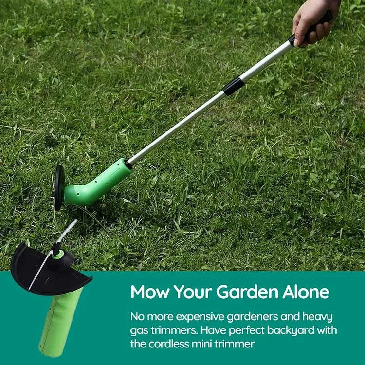 Tagliabordi Mini Senza Fili Leggero per Giardinaggio - Design Compatto e Maneggevole-VISOTKI