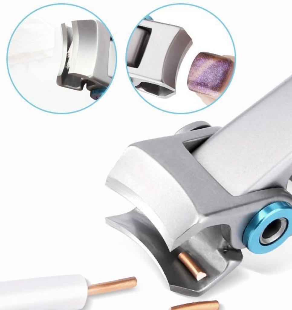 Tagliaunghie Professionale per Unghie Spesse in Acciaio Inossidabile - Strumento per Manicure e Pedicure - Design Ergonomico-VISOTKI