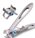 Tagliaunghie Professionale per Unghie Spesse in Acciaio Inossidabile - Strumento per Manicure e Pedicure - Design Ergonomico-VISOTKI