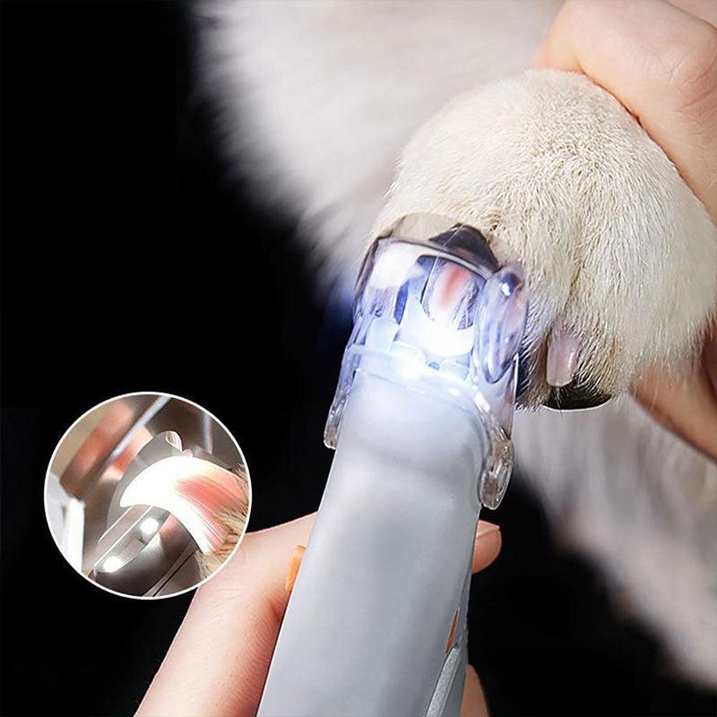 Tagliaunghie per Cani con Sensori Veloci in Acciaio Inossidabile - Strumento per la Cura degli Animali Domestici-VISOTKI