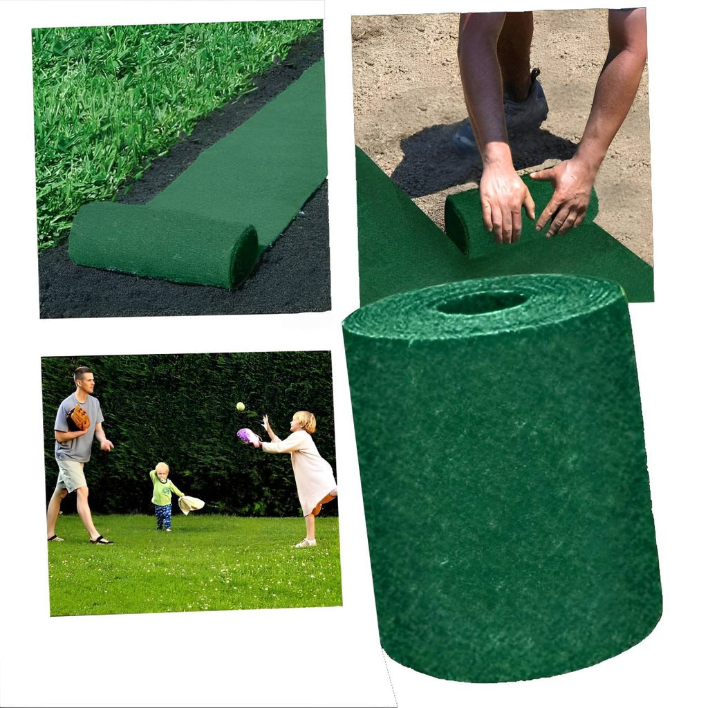 Tappeto di Semi di Erba Verde - Materiale Naturale - Design Pratico - Ideale per Giardini e Spazi Esterni-VISOTKI