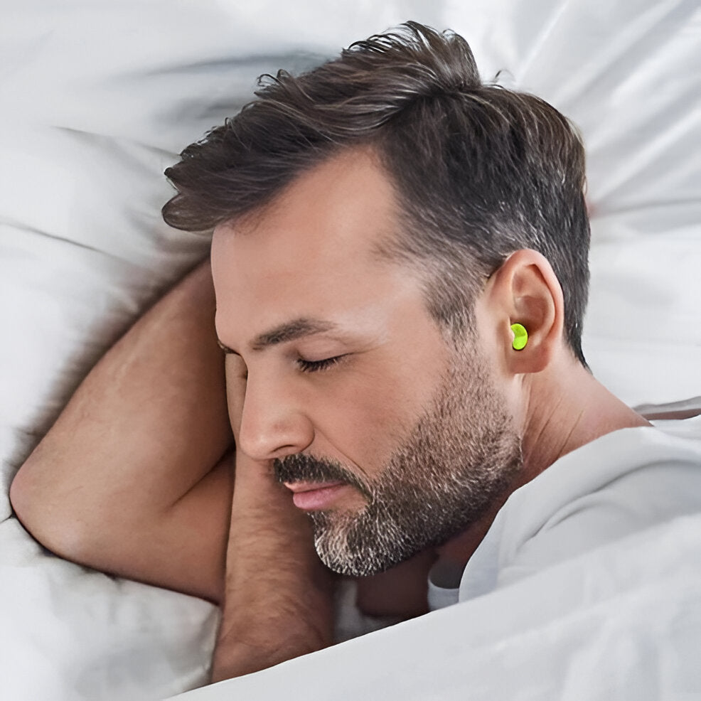 Tappi per Orecchie Antirumore in Schiuma – Silenziosi per Eliminare i Suoni e Favorire un Sonno Tranquillo-VISOTKI