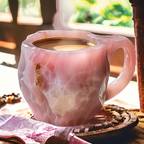 Tazze da Caffè in Cristallo Minerale Trasparente per Uso Quotidiano, Design Elegante e Moderno, Set da 2 Pezzi-VISOTKI