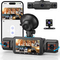 Telecamera da Cruscotto Wireless Anteriore e Posteriore con Visione Notturna per Auto-VISOTKI
