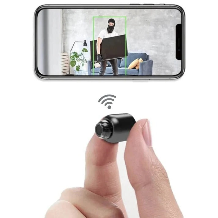 Telecamera di Sicurezza WiFi HD con Visione Notturna per Monitoraggio Bambini e Animali Domestici-VISOTKI