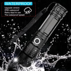 Torcia Elettrica 90000 Lumen Xhp50.2 Alta Potenza per Escursionismo e Attività Outdoor-VISOTKI