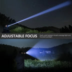 Torcia Elettrica 90000 Lumen Xhp50.2 Alta Potenza per Escursionismo e Attività Outdoor-VISOTKI