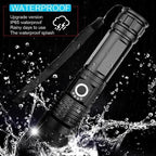 Torcia XHP50.2 90000 Lumen - Alta Potenza, Design Compatto, Ideale per Escursioni e Attività Outdoor-VISOTKI