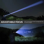 Torcia XHP50.2 90000 Lumen - Alta Potenza, Design Compatto, Ideale per Escursioni e Attività Outdoor-VISOTKI
