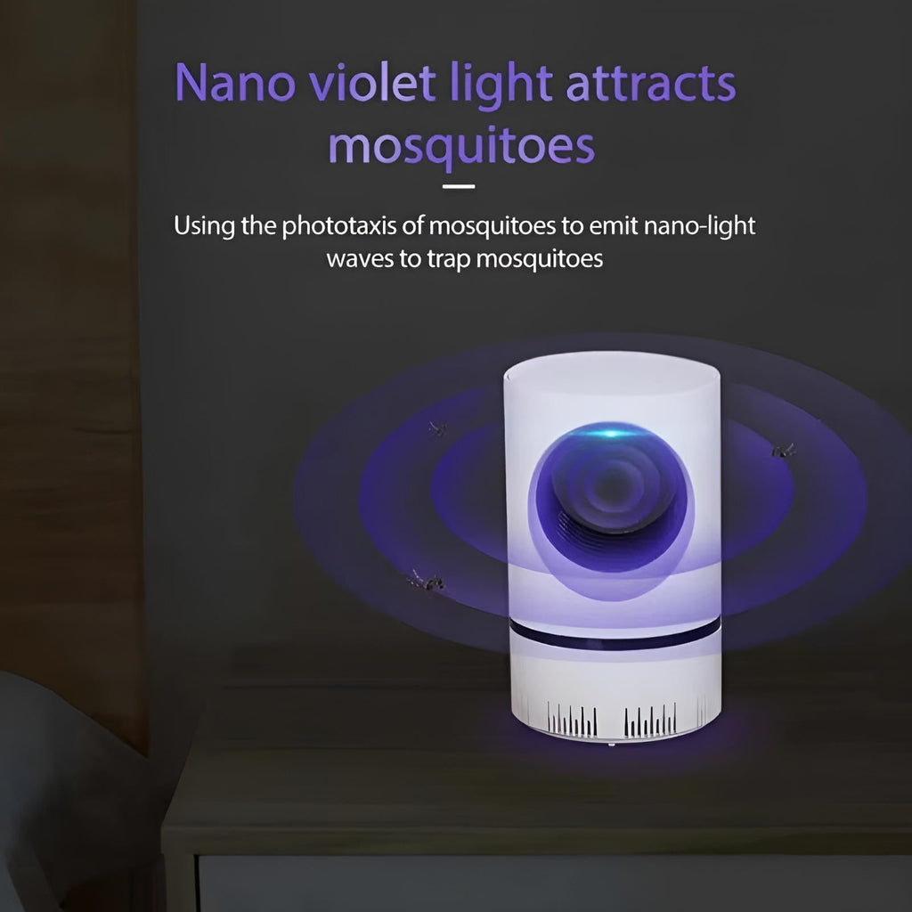 Trappola per Insetti UV - Efficace contro Zanzare e Mosche - Per Uso Interno ed Esterno - Design Compatto e Funzionale-VISOTKI