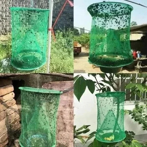 Trappole per Mosche Riutilizzabili in Plastica per Uso Esterno - Trappole per Mosche per Giardini e Ranch-VISOTKI