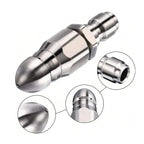 Ugello per Idropulitrice con Connettore Veloce da 1/4'' e Funzione Sbloccaggio Fognature-VISOTKI