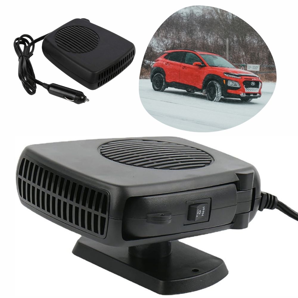 Ventilatore Riscaldante 12V in Ceramica 150W/300W per Auto – Sbrinamento e Riscaldamento Rapido Portatile-VISOTKI
